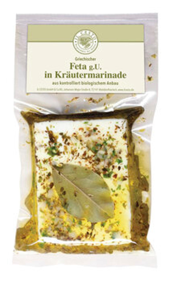 Produktfoto zu Original griechischer Feta, mariniert 175g