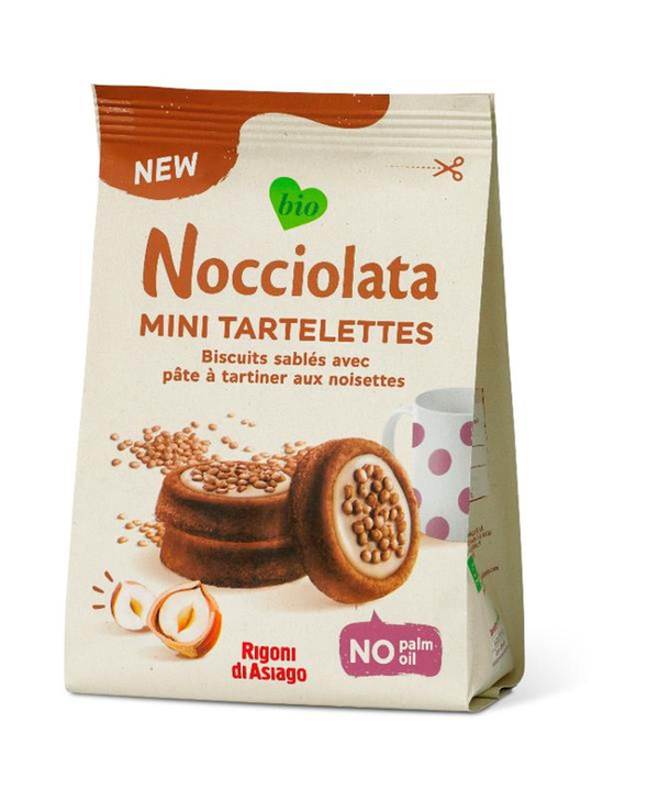 Produktfoto zu Nocciolata Tartelette Bianca