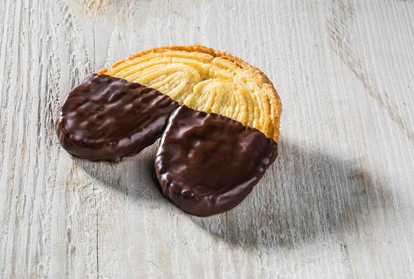 Produktfoto zu Dinkel-Schweinsohren Zartbitter 50g