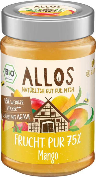 Produktfoto zu Frucht Pur 75% Mango 200g