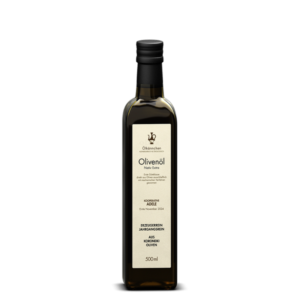Produktfoto zu Ölkännchen Olivenöl Kooperative"Adele"Koroneiki (Rethymno) Kreta 0,5l