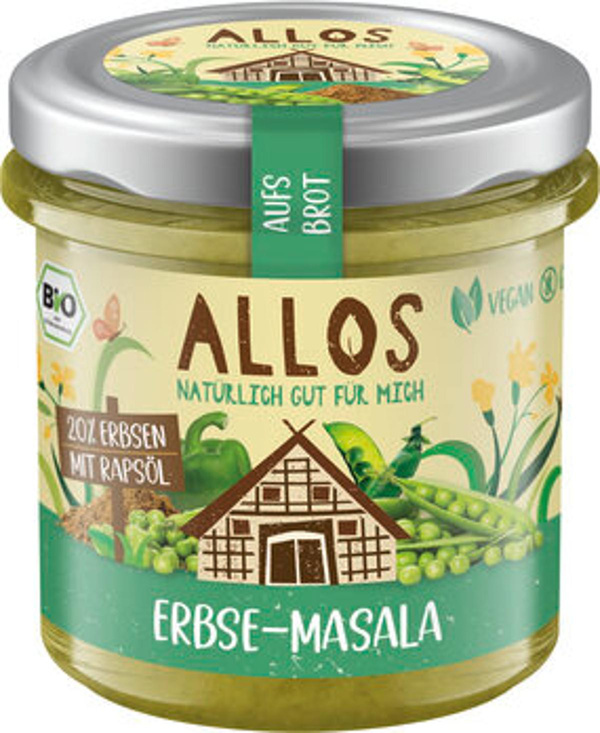 Produktfoto zu aufïs Brot Erbse Masala