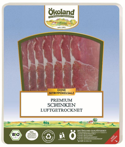 Produktfoto zu Premium Schinken, geschnitten  80g