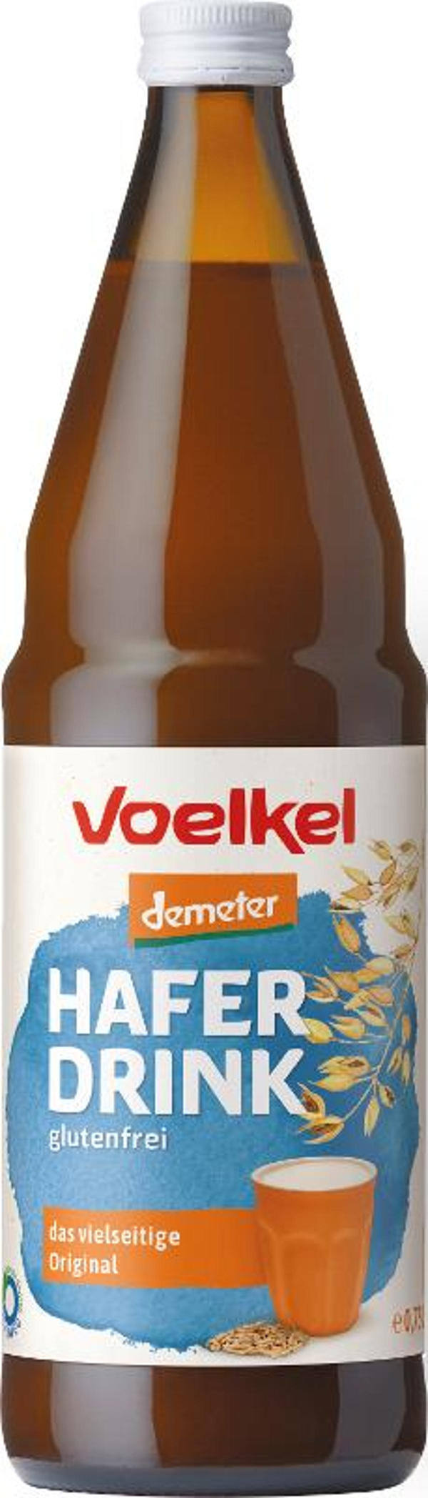 Produktfoto zu Hafer Drink glutenfrei Demeter (Pfandflasche)