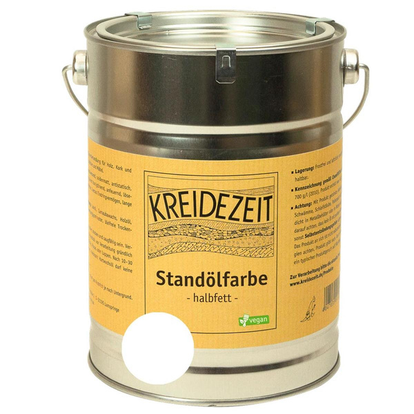 Produktfoto zu Standölfarbe halbfett 2,5l -weiß-