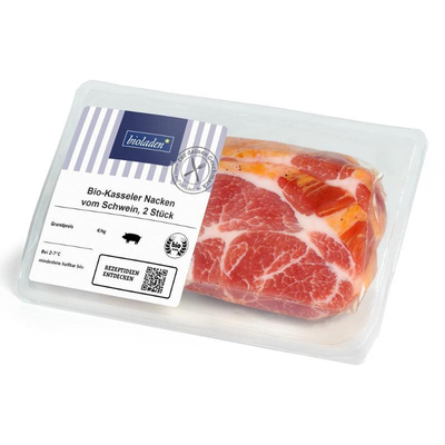 Produktfoto zu Kasseler, Nacken vom Schwein, 2 Stück ca 300g_Packung