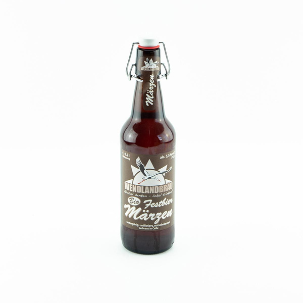Produktfoto zu Wendlandbräu Festbier Märzen 9 x 0,5l Kiste