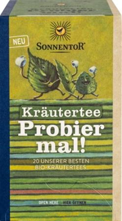Produktfoto zu Kräutertee Probier mal! im Teebeutel