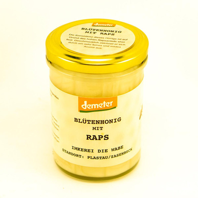 Produktfoto zu Blütenhonig mit Raps 330g