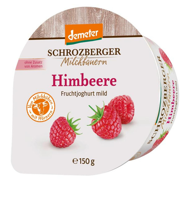 Produktfoto zu Fruchtjoghurt mild Himbeere, 3,5% 150g Becher