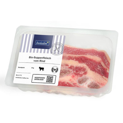 Produktfoto zu Suppenfleisch vom Rind m. Knochen, ca 300g