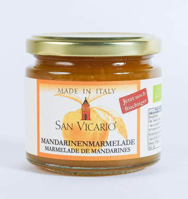 Produktfoto zu Mandarinenmarmelade 240g