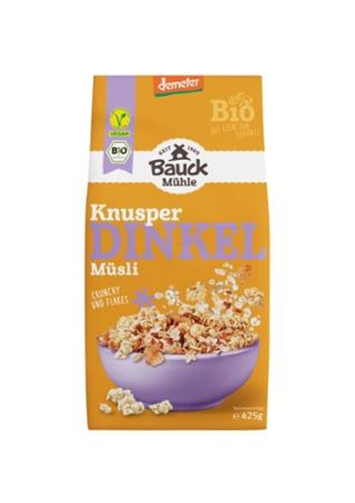 Produktfoto zu Dinkel Müsli Knusper, Demeter