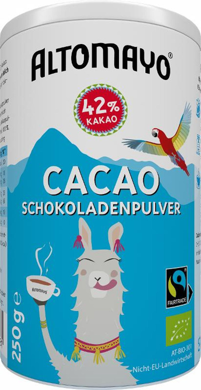 Produktfoto zu Trinkschokoladenpulver, 42% Kakao, Faitrade