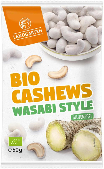 Produktfoto zu Cashews Wasabi 50g