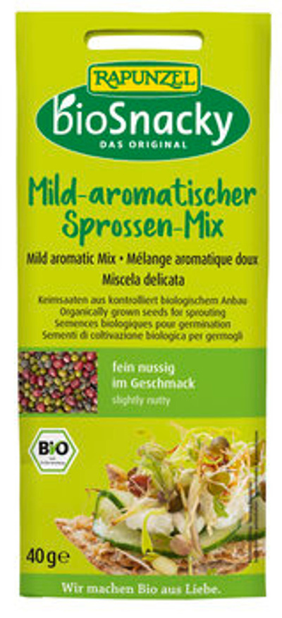 Produktfoto zu Keimsaat Mild-aromatischer Sprossen-Mix bioSnacky