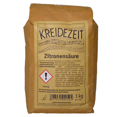Produktfoto zu Zitronensäure 1kg