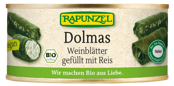 Produktfoto zu Dolmas Weinblätter gefüllt mit Reis 280g