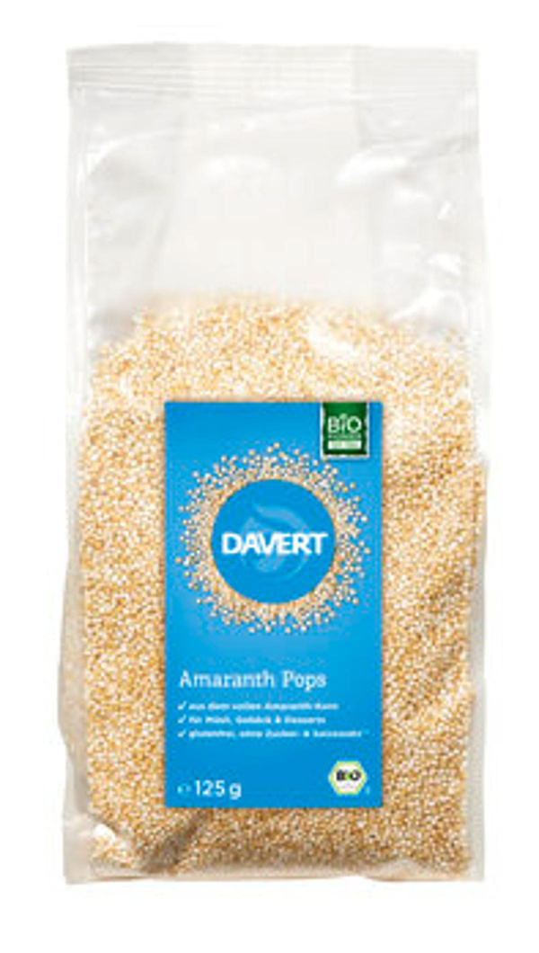 Produktfoto zu Amaranth Pops, glutenfrei für Müsli, Joghurt & Co.