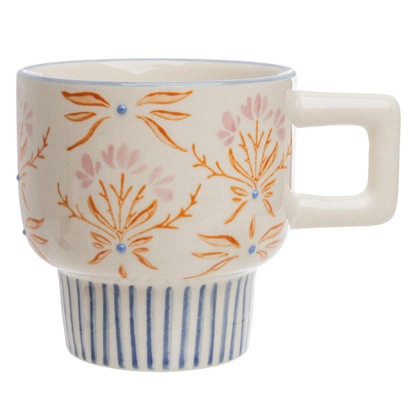 Produktfoto zu Tasse floral orange