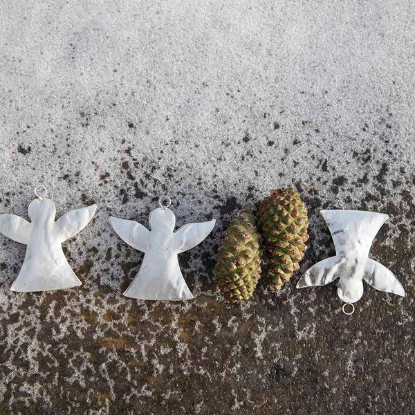 Produktfoto zu Nickelengel 8cm