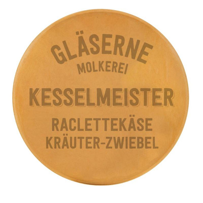 Produktfoto zu Kesselmeister Raclettekäse Kräuter-Zwiebel