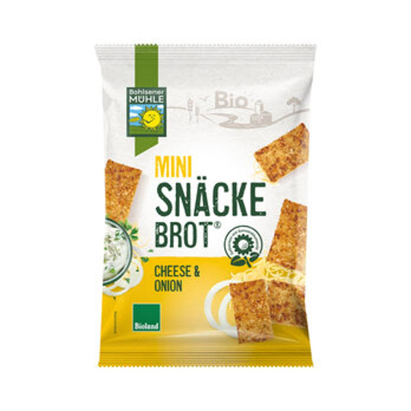 Produktfoto zu Mini Snäckebrot Cheese & Onion 95g