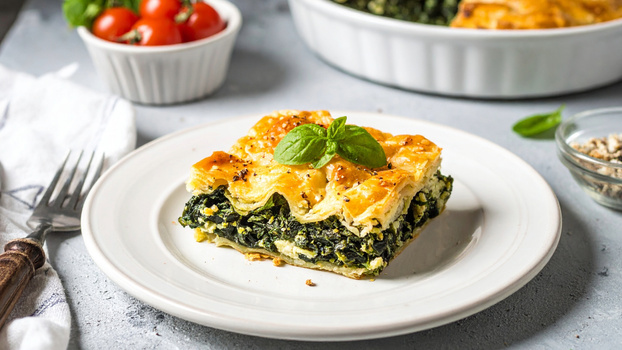 Rezeptbild für Griechischer Spinatauflauf