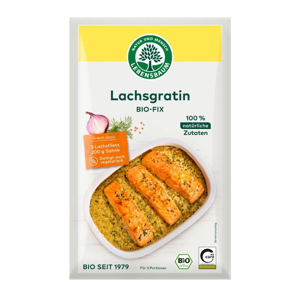 Produktfoto zu Lachsgratin Bio-Würzmischung 20g