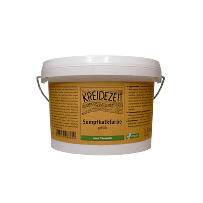 Produktfoto zu Sumpfkalkfarbe -GEFÜLLT- 1l