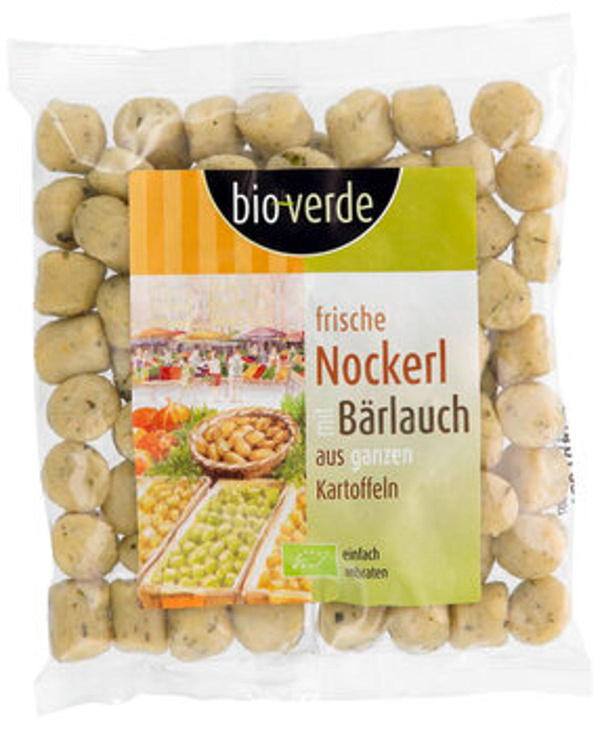 Produktfoto zu Frische Bärlauch-Nockerl  400g
