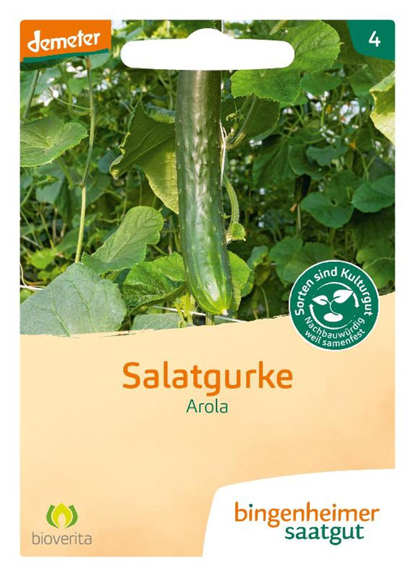 Produktfoto zu Saatgut Schlangengurke Arola