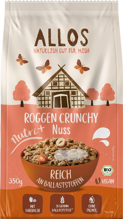 Produktfoto zu Roggen Crunchy Nuss