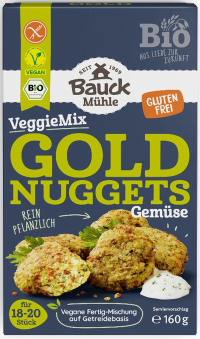 Produktfoto zu VeggieMix Goldnuggets Gemüse, Fertigmischung