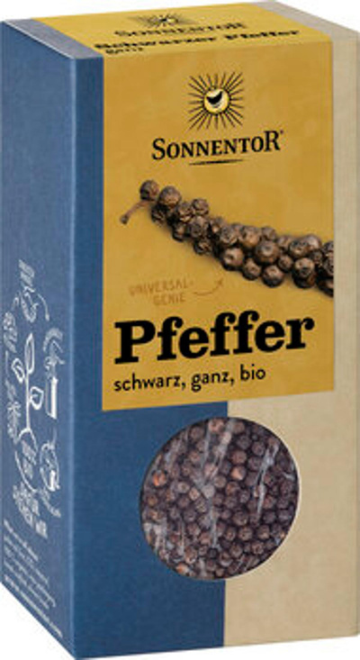 Produktfoto zu Pfeffer schwarz ganz bio 35g