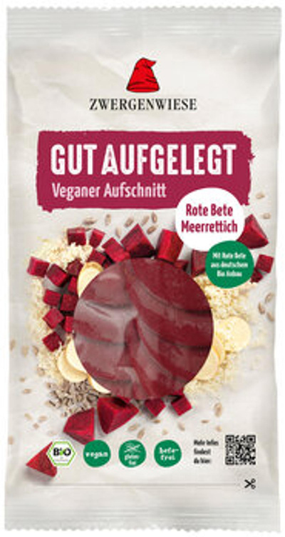 Produktfoto zu Gut Aufgelegt Veganer Aufschnitt, Rote Bete Meerrettich