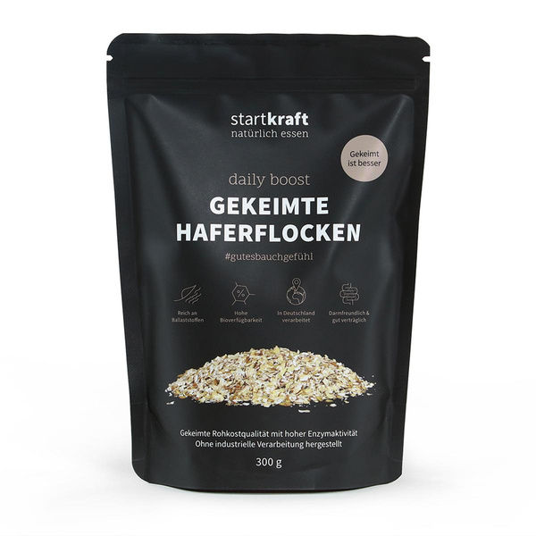 Produktfoto zu Startkraft Haferflocken gekeimt 300g
