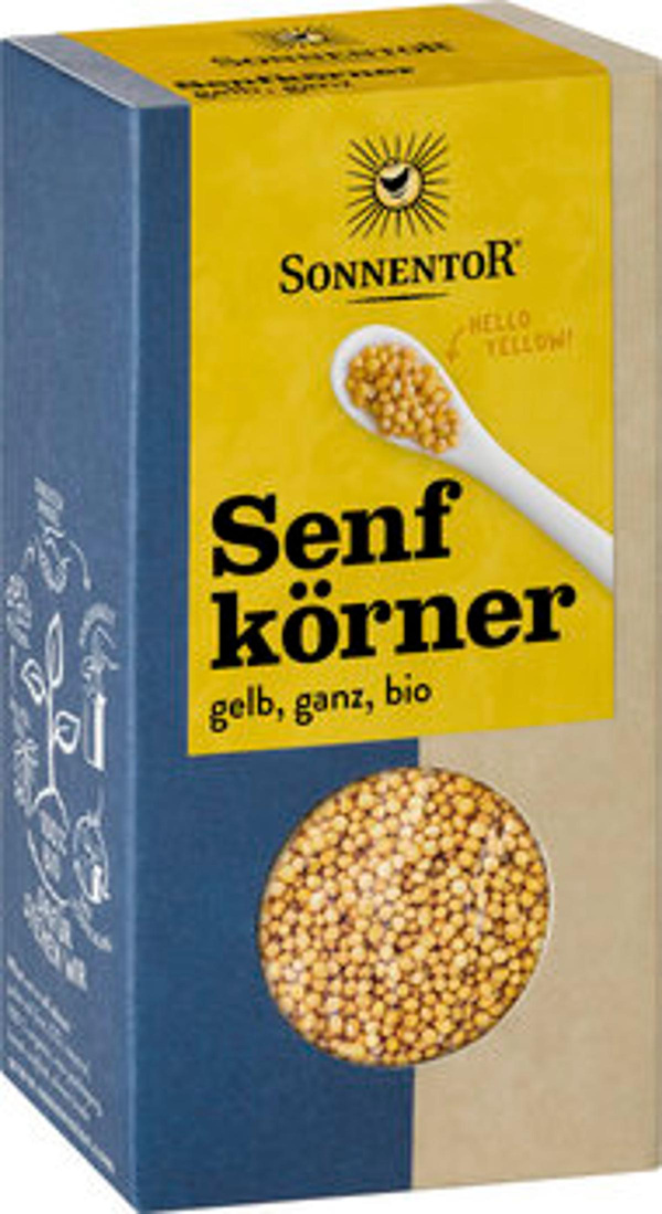 Produktfoto zu Senfkörner gelb bio 120g