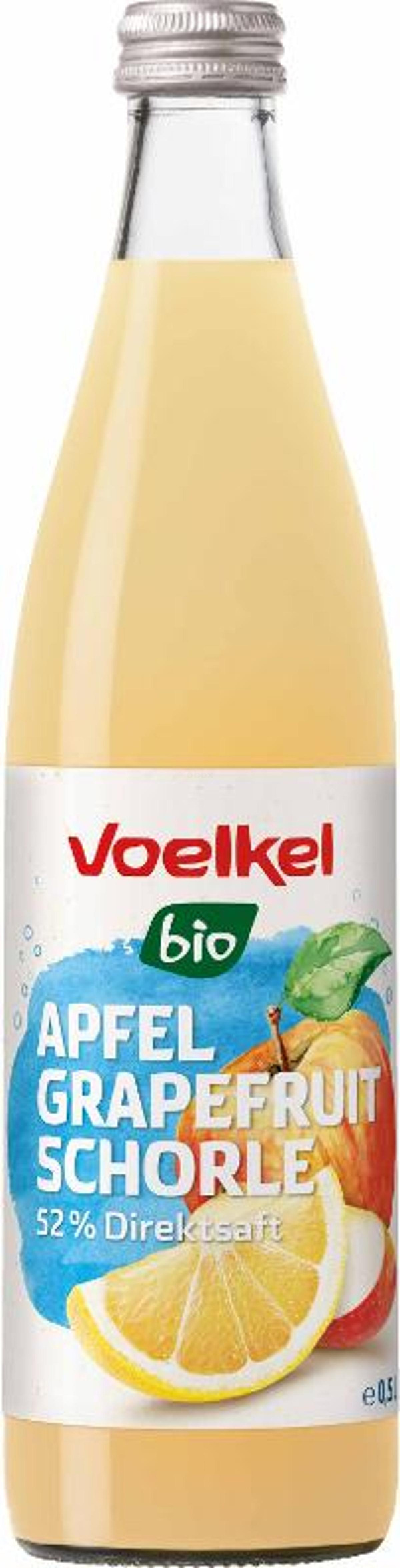 Produktfoto zu Apfel Grapefruit Schorle Kiste 10x0,5l
