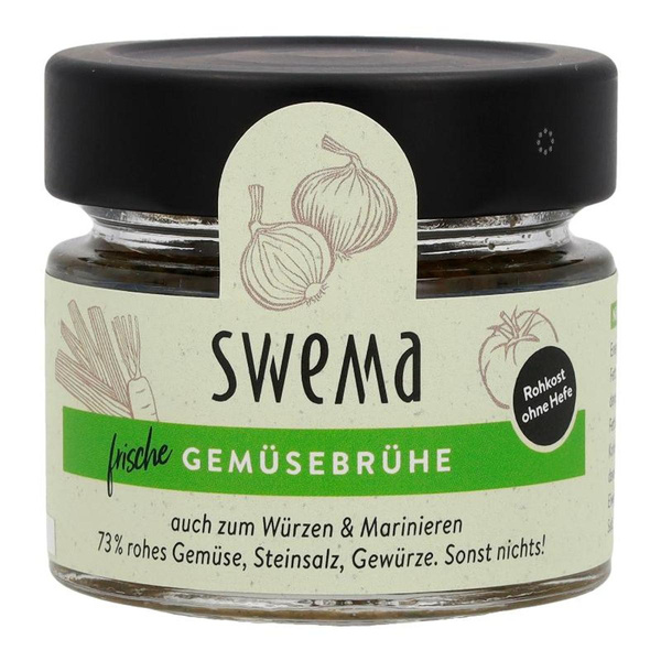Produktfoto zu Gemüsebrühe, roh und hefefrei SweMa 85g