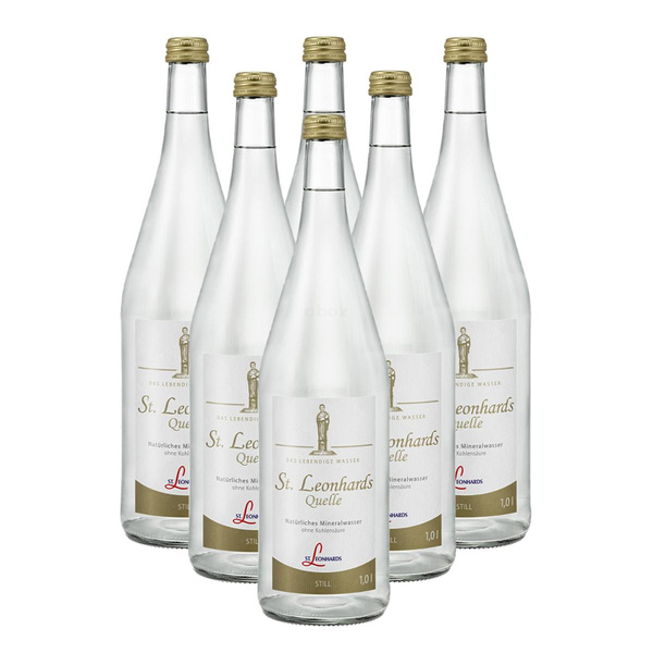 Produktfoto zu St. Leonhard Still-gold- 6x1L