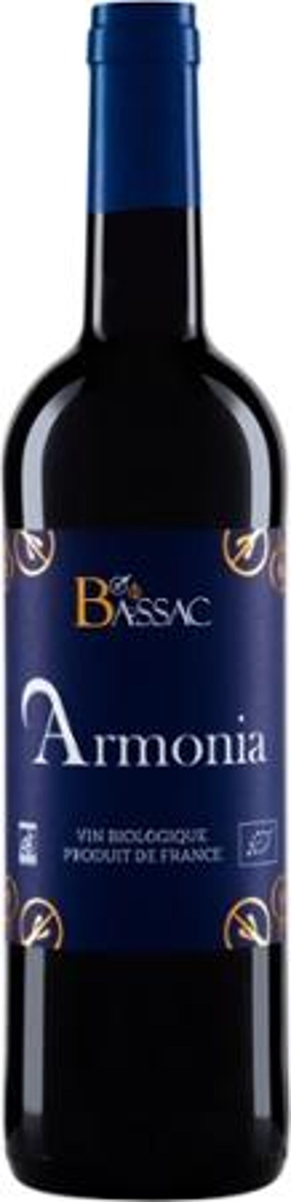 Produktfoto zu Armonia Rouge, Bassac, Rotwein trocken 0,75l