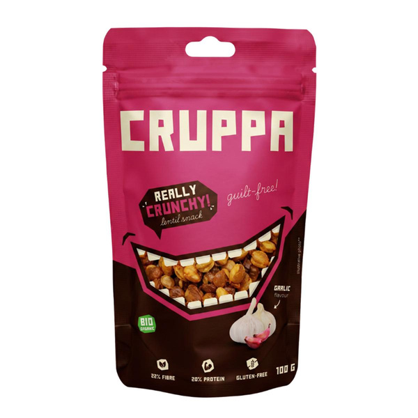 Produktfoto zu Proteinsnack Linse Knoblauch 100g