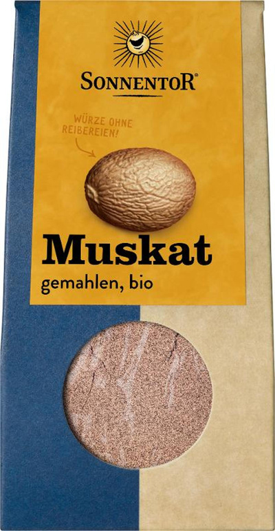 Produktfoto zu Muskatnuss gemahlen bio 30g