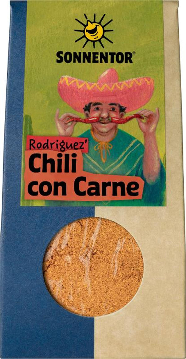 Produktfoto zu Rodriguez' Chili con Carne bio 40 g,