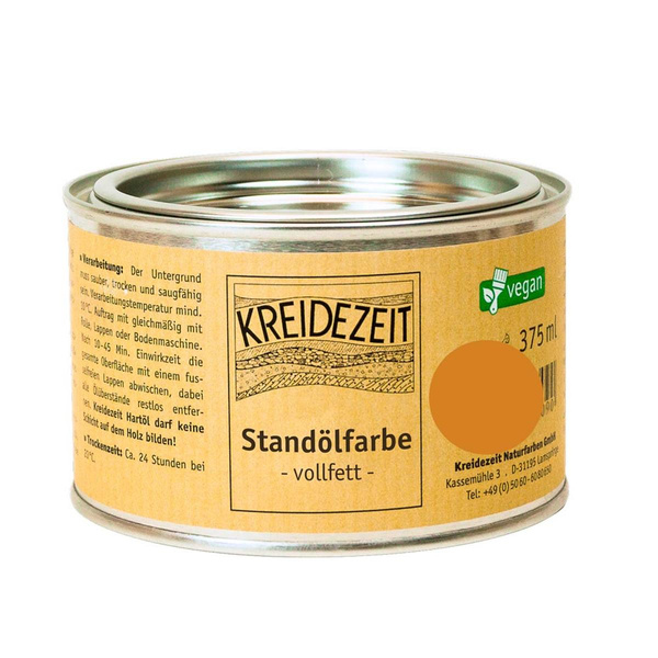 Produktfoto zu Standölfarbe vollfett 0,375l -ocker-