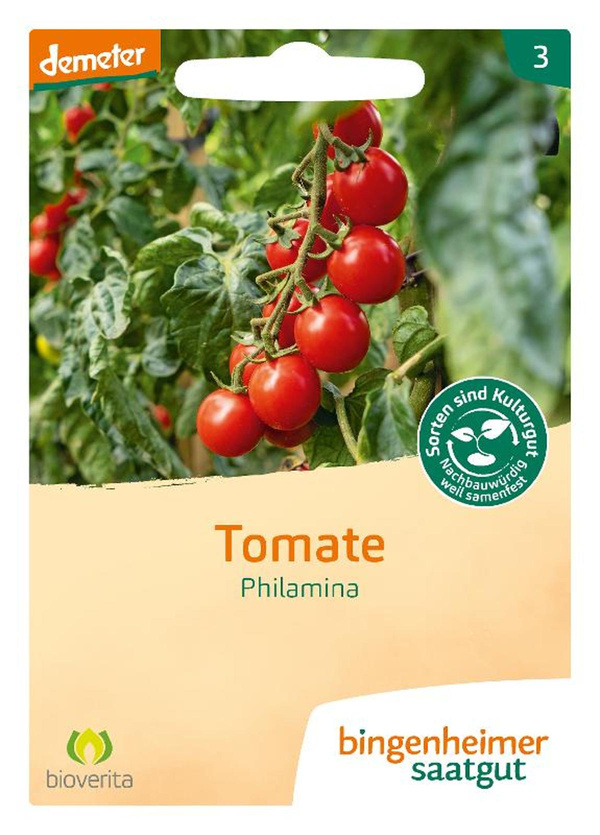 Produktfoto zu Saatgut Cocktailtomate Philamina