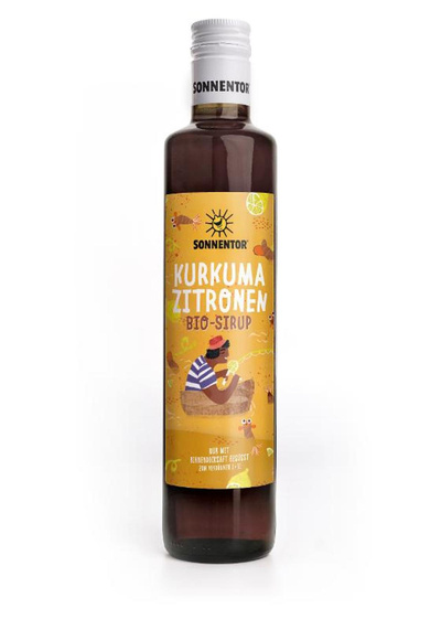 Produktfoto zu Kurkuma Zitronen Sirup