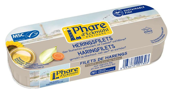 Produktfoto zu Heringsfilets über Buchenholz 150 g