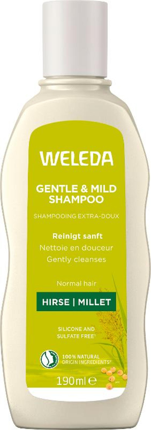 Produktfoto zu Shampoo Hirse Pflege 190ml